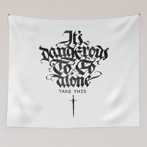 Item preview, It's Dangerous To Go Alone designed and sold by Nikita Abakumov.