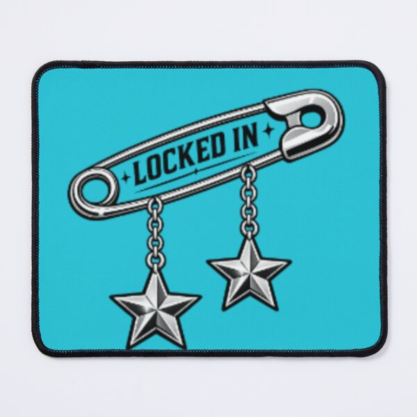 Item preview, Locked In Safety Pin Streetwear T-Shirt Design designed and sold by Saeed Ahmad.
