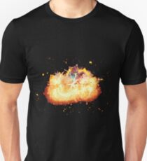 Mermaid sea man burning Unisex T-Shirt