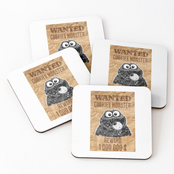 Item preview, Cookies Monster Wanted  designed and sold by TheEndDesign.