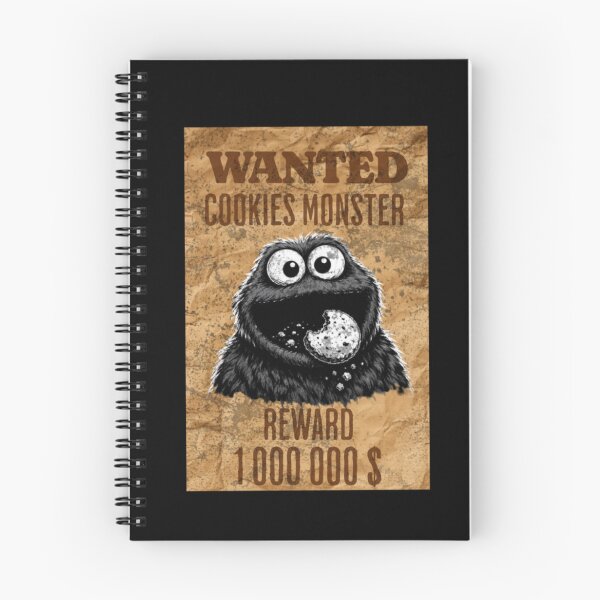 Item preview, Cookies Monster Wanted  designed and sold by TheEndDesign.