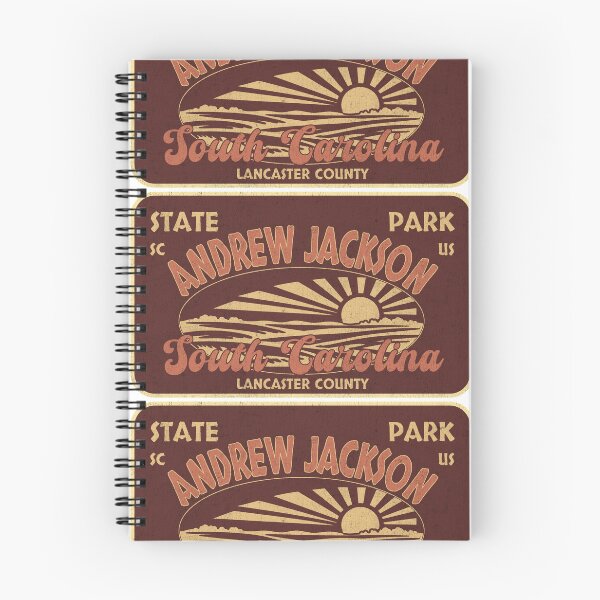 Item preview, Andrew Jackson State Park, Lancaster County, South Carolina, badge design designed and sold by Wanderful-roads.