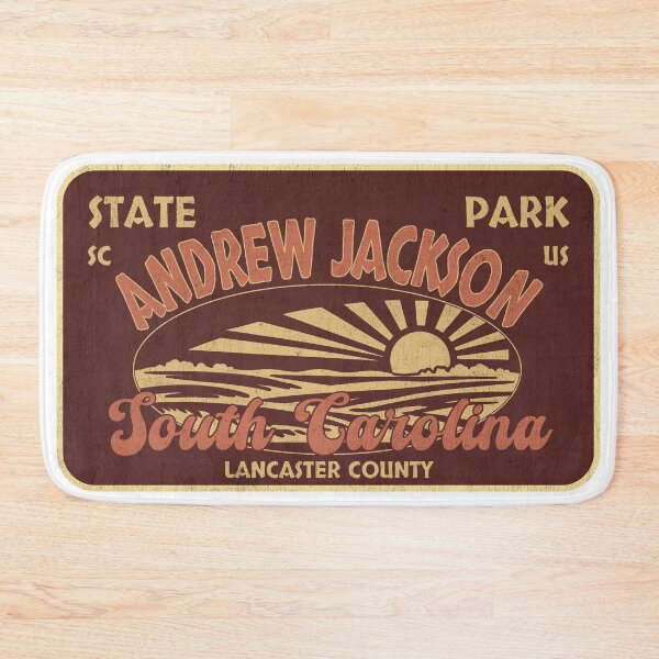 Item preview, Andrew Jackson State Park, Lancaster County, South Carolina, badge design designed and sold by Wanderful-roads.