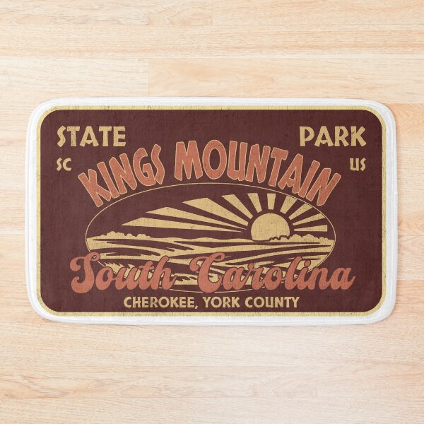 Item preview, Kings Mountain State Park, Cherokee, York County, South Carolina, badge design designed and sold by Wanderful-roads.