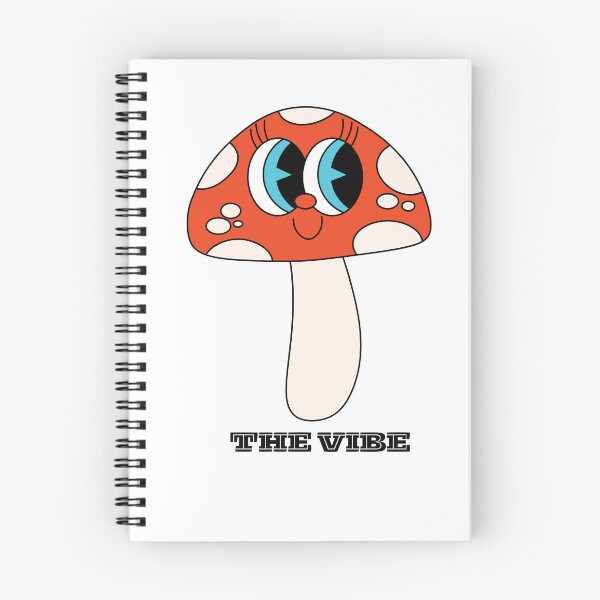 Item preview, Retro Groovy Mushroom The Vibe Cartoon Sticker designed and sold by VibeTees38.
