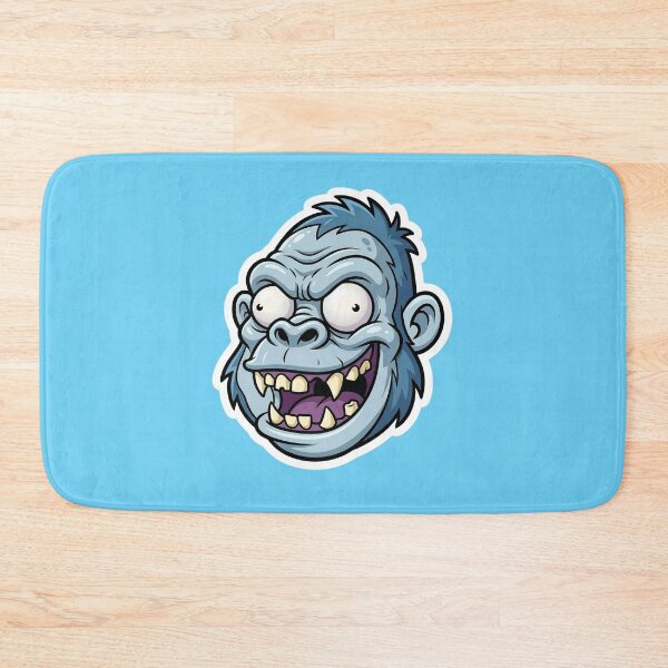 Item preview, Zombie Shark Cartoon Sticker 1 | Funny Undead Shark Face | Creepy Cute Monster Ocean Art | Horror Halloween Die Cut Sticker designed and sold by Bhaskar Digital Art.