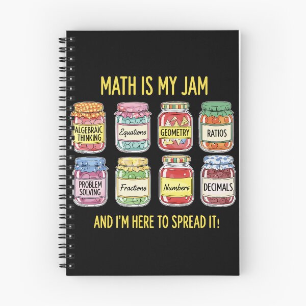 Item preview, Math Is My Jam And I'm Here To Spread It! Mathematics Teacher Student Lover designed and sold by PopStars1993.
