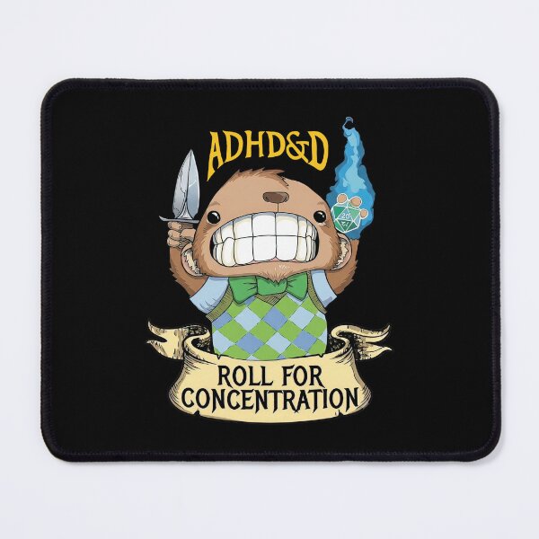 Item preview, ADHD&D Roll For Concentration designed and sold by oliviamaer.