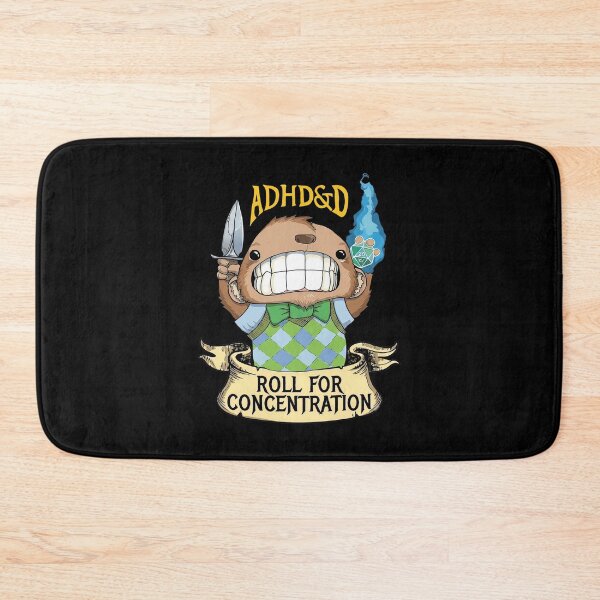 Item preview, ADHD&D Roll For Concentration designed and sold by oliviamaer.