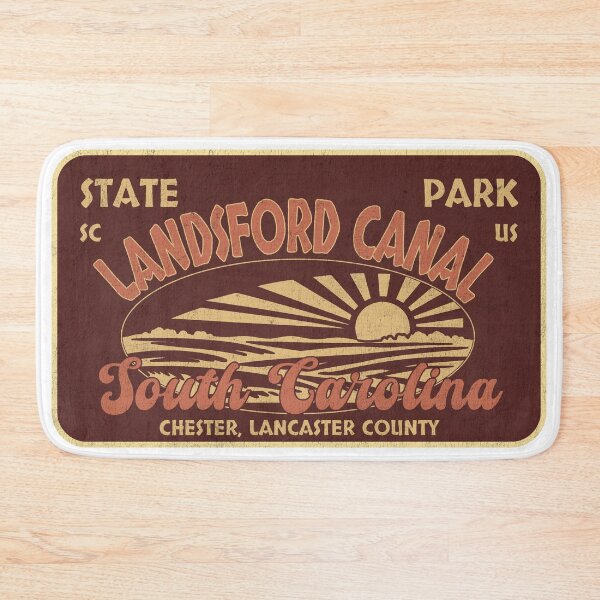 Item preview, Landsford Canal State Park, Chester, Lancaster County, South Carolina, badge design designed and sold by Wanderful-roads.