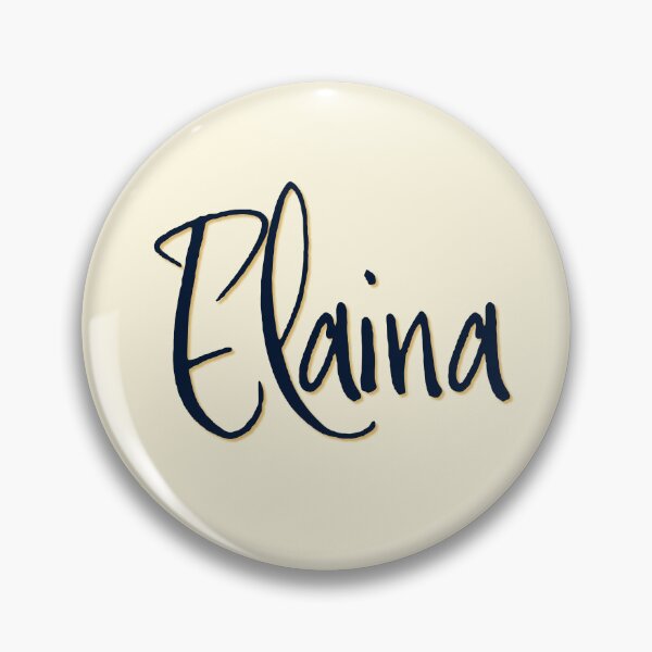 Item preview, ELAINA personalized type design designed and sold by CharlottePlaceArt.