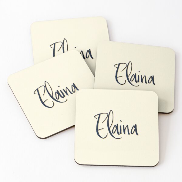 Item preview, ELAINA personalized type design designed and sold by CharlottePlaceArt.
