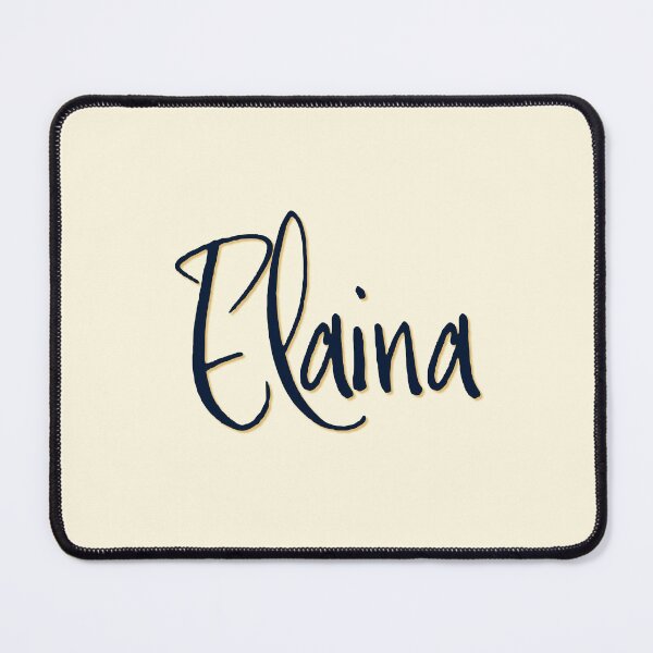 Item preview, ELAINA personalized type design designed and sold by CharlottePlaceArt.