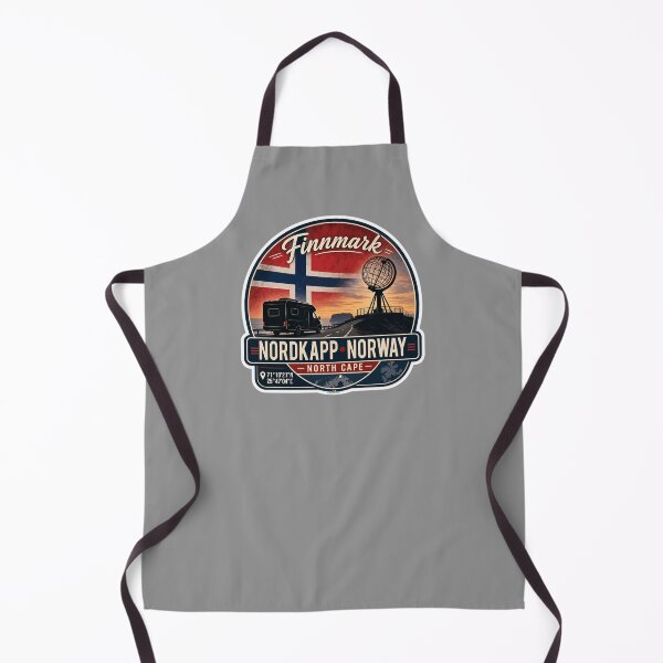 Item preview, Nordkapp North Cape Norway Campervan RV Sticker TShirt 18 designed and sold by OuterShellUK.