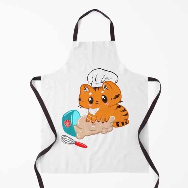 Item preview, Bitty The Kitty Making Biscuits Funny Chef Cat Bakery Art designed and sold by SaturnClub.