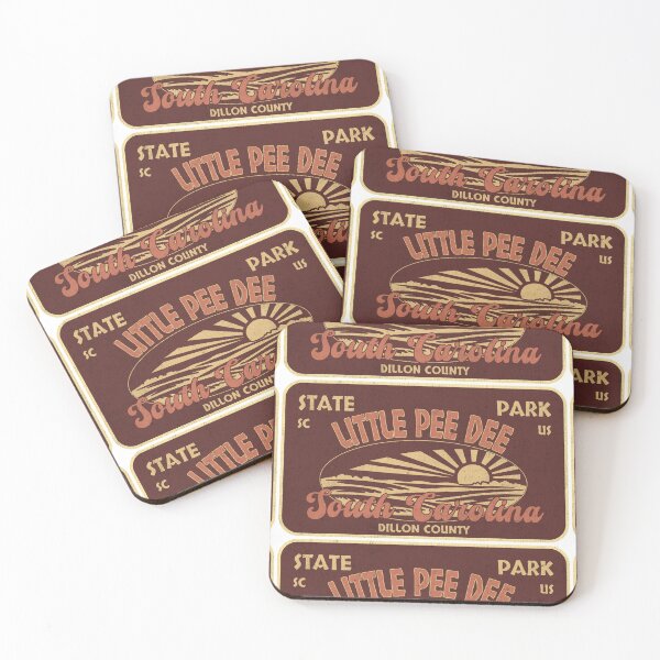 Item preview, Little Pee Dee State Park, Dillon County, South Carolina, badge design designed and sold by Wanderful-roads.