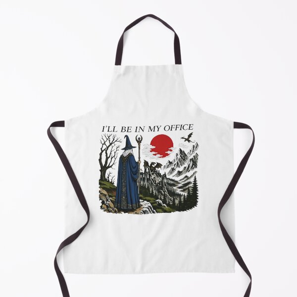 Item preview, I’ll Be in My Office Wizard Fantasy Art designed and sold by oliviamaer.