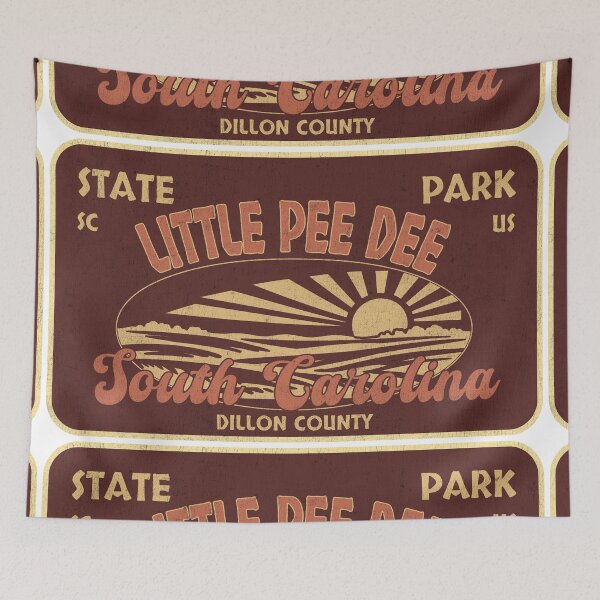 Item preview, Little Pee Dee State Park, Dillon County, South Carolina, badge design designed and sold by Wanderful-roads.