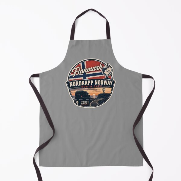 Item preview, Nordkapp North Cape Norway Campervan RV Sticker TShirt 19 designed and sold by OuterShellUK.