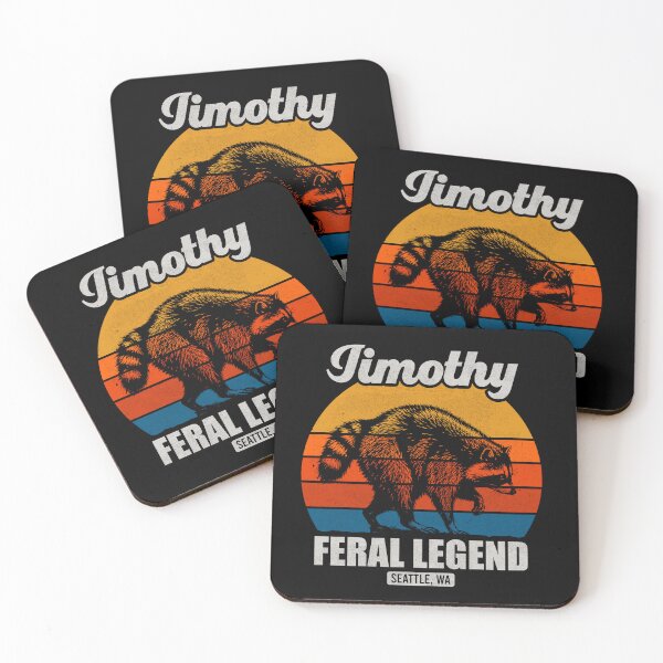 Item preview, Jimothy Raccoon - Seattle Feral Legend designed and sold by louciverzania.