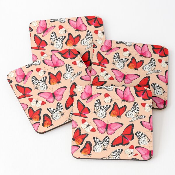 Item preview, Red Butterflies designed and sold by ViaARTfactory.