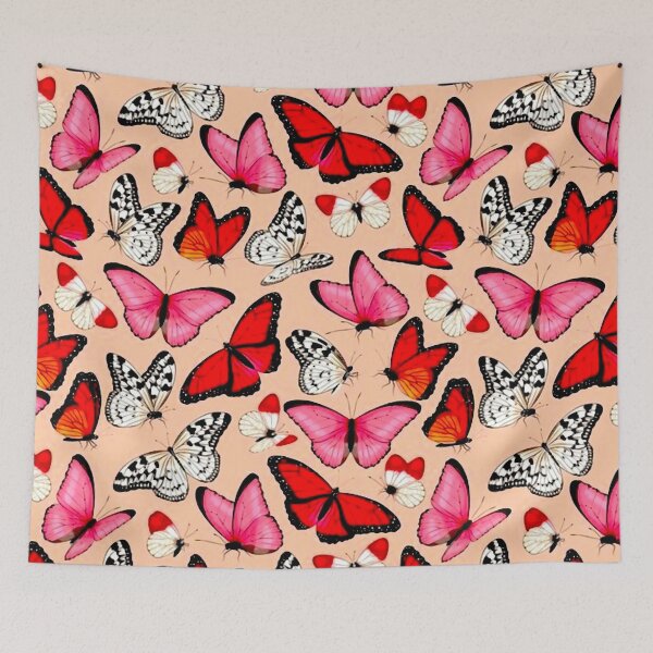 Item preview, Red Butterflies designed and sold by ViaARTfactory.