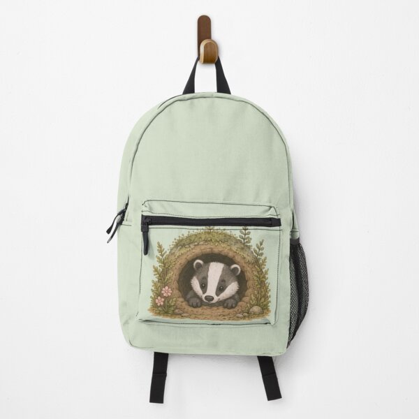 Item preview, Peekaboo Badger designed and sold by MellowMunchkins.