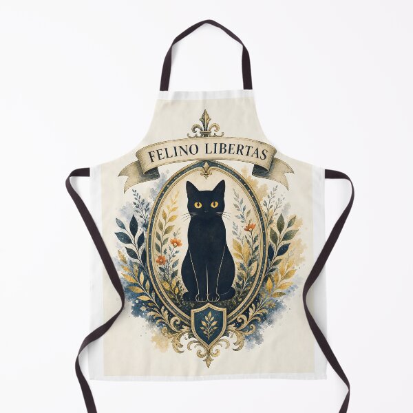 Item preview, Felino Libertas - Black Cat designed and sold by PurrfectHome.