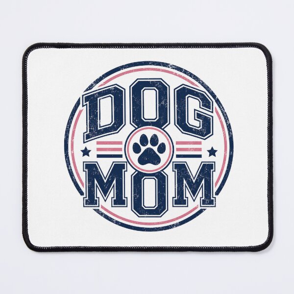 Item preview, Dog mom varsity emblem designed and sold by teemix.