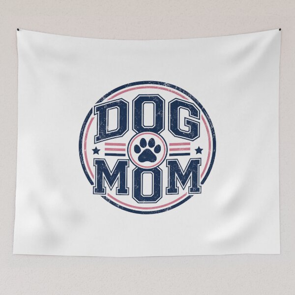 Item preview, Dog mom varsity emblem designed and sold by teemix.