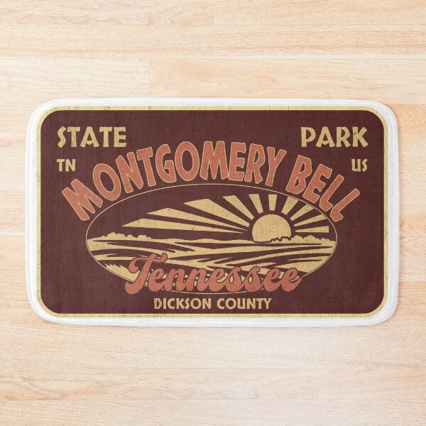 Item preview, Montgomery Bell State Park, Dickson County, Tennessee, badge design designed and sold by Wanderful-roads.