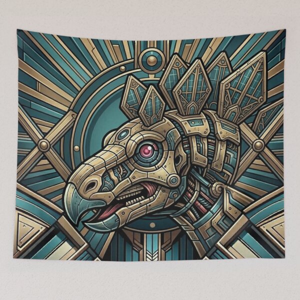 Item preview, Plated Mecha Stegosaurus  designed and sold by unboxedbyJuls.
