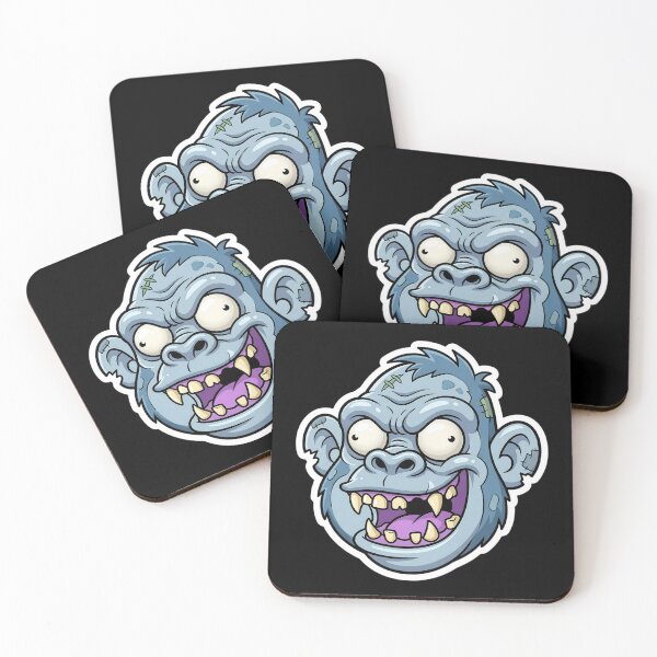 Item preview, Zombie Shark Cartoon Sticker 1 | Funny Undead Shark Face | Creepy Cute Monster Ocean Art | Horror Halloween Die Cut Sticker designed and sold by Bhaskar Digital Art.