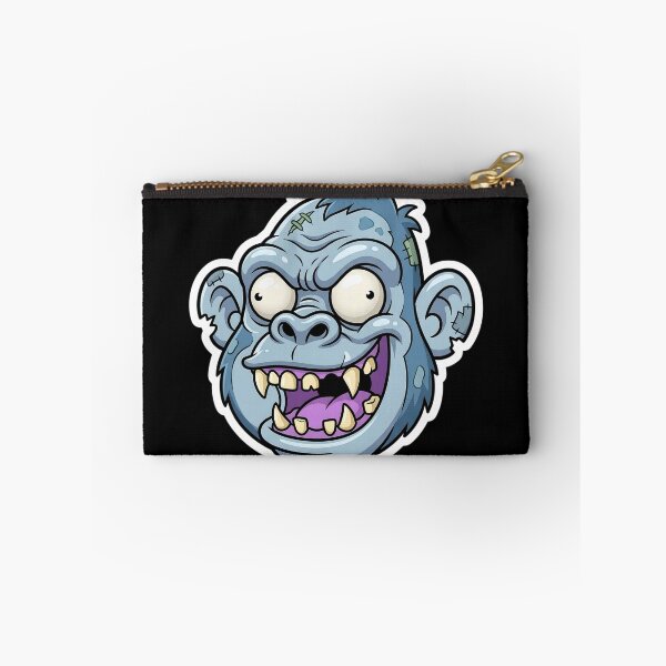 Item preview, Zombie Shark Cartoon Sticker 1 | Funny Undead Shark Face | Creepy Cute Monster Ocean Art | Horror Halloween Die Cut Sticker designed and sold by Bhaskar Digital Art.