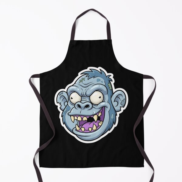 Item preview, Zombie Shark Cartoon Sticker 1 | Funny Undead Shark Face | Creepy Cute Monster Ocean Art | Horror Halloween Die Cut Sticker designed and sold by Bhaskar Digital Art.