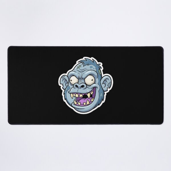 Item preview, Zombie Shark Cartoon Sticker 1 | Funny Undead Shark Face | Creepy Cute Monster Ocean Art | Horror Halloween Die Cut Sticker designed and sold by Bhaskar Digital Art.