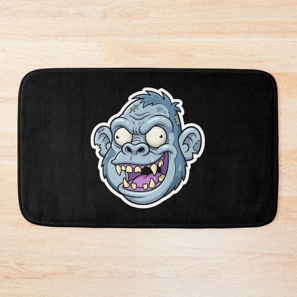 Item preview, Zombie Shark Cartoon Sticker 1 | Funny Undead Shark Face | Creepy Cute Monster Ocean Art | Horror Halloween Die Cut Sticker designed and sold by Bhaskar Digital Art.