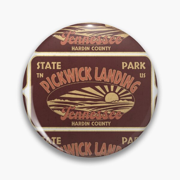 Item preview, Pickwick Landing State Park, Hardin County, Tennessee, badge design designed and sold by Wanderful-roads.