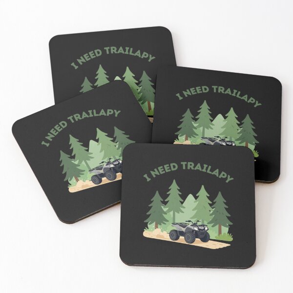 Item preview, I Need Trailapy – Funny ATV Quad Riding Off-Road Trail Gifts designed and sold by T-version.