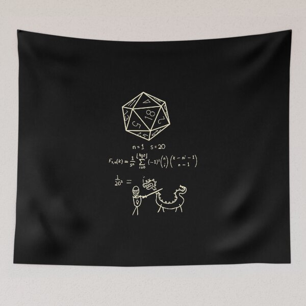 Item preview, The Science of 20 Sided Dice DnD D20 designed and sold by oliviamaer.