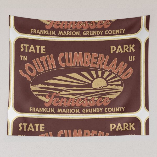 Item preview, South Cumberland State Park, Franklin, Marion, Grundy County, Tennessee, badge design designed and sold by Wanderful-roads.