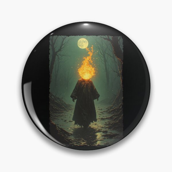 Item preview, Moonlight Fire Spirit designed and sold by halibutgoatramb.