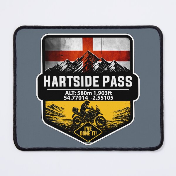 Item preview, Hartside Pass England Motorcycle I've Done It Sticker TShirt 01 designed and sold by OuterShellUK.