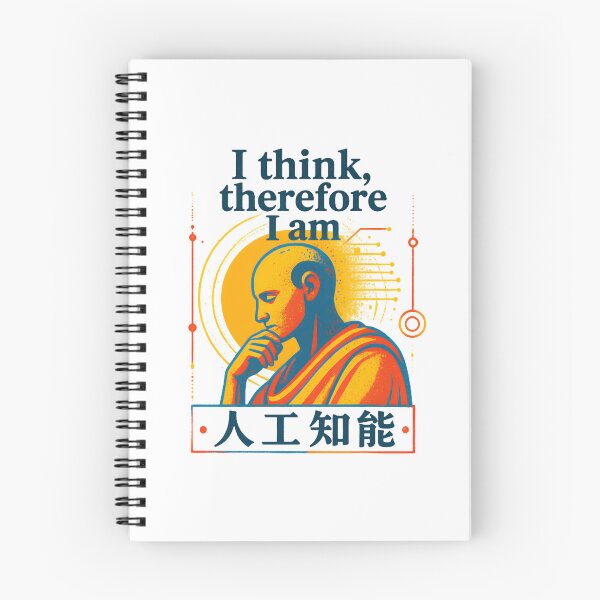 Item preview, I Think Therefore I Am Philosophy Artificial Intelligence designed and sold by HBDStudio.