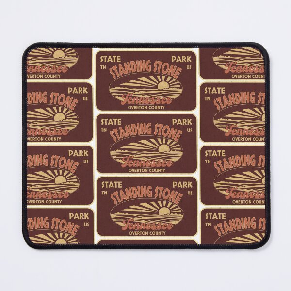 Item preview, Standing Stone State Park, Overton County, Tennessee, badge design designed and sold by Wanderful-roads.