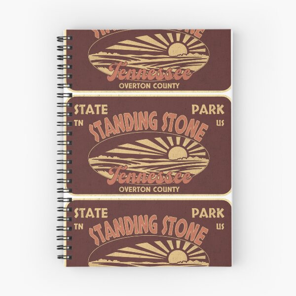 Item preview, Standing Stone State Park, Overton County, Tennessee, badge design designed and sold by Wanderful-roads.