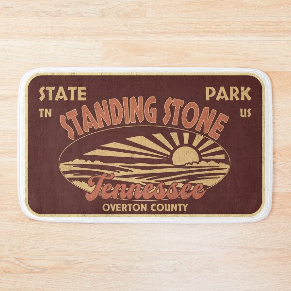 Item preview, Standing Stone State Park, Overton County, Tennessee, badge design designed and sold by Wanderful-roads.