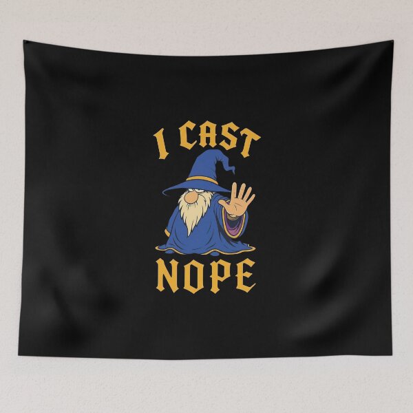 Item preview, Wizard I cast nope fantasy designed and sold by oliviamaer.