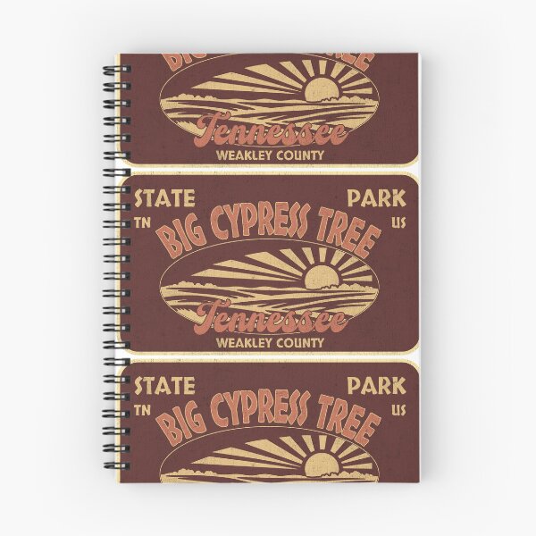 Item preview, Big Cypress Tree State Park, Weakley County, Tennessee, badge design designed and sold by Wanderful-roads.