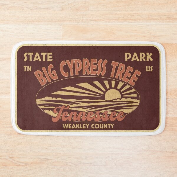 Item preview, Big Cypress Tree State Park, Weakley County, Tennessee, badge design designed and sold by Wanderful-roads.
